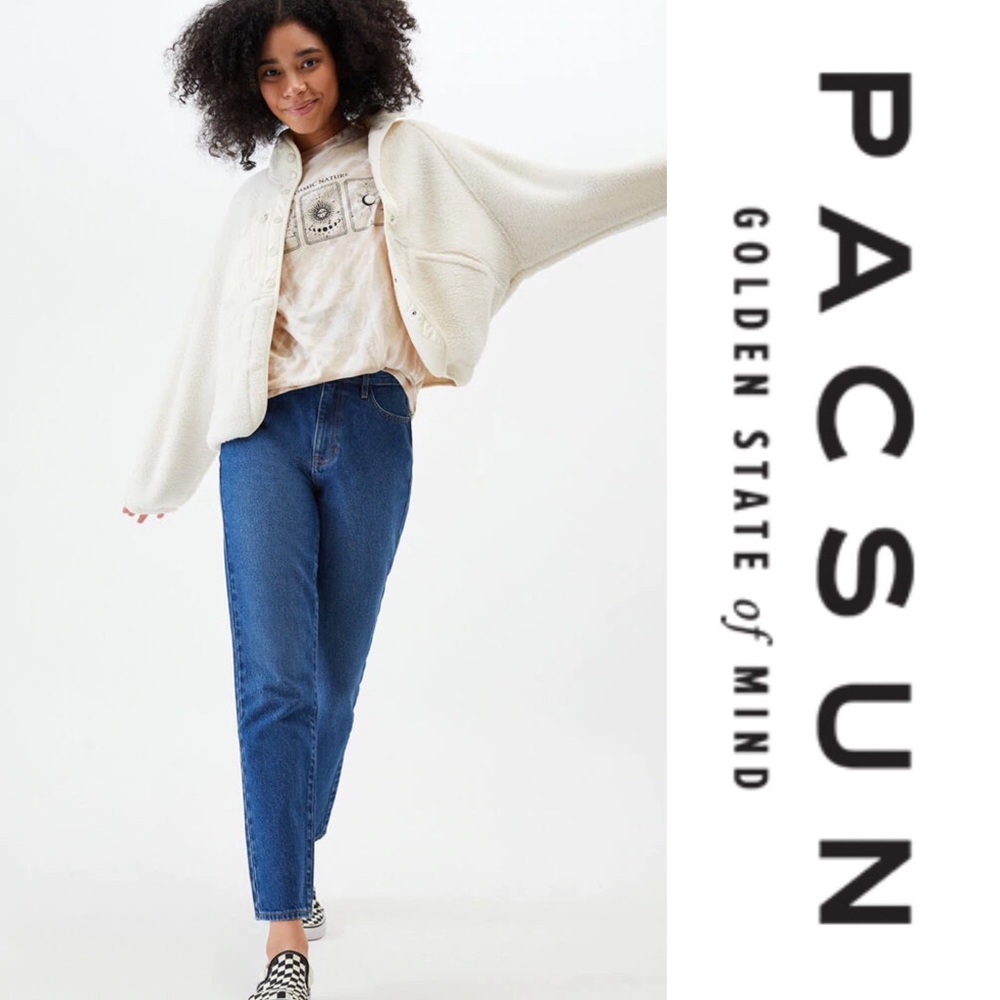 PacSun “Mom Jean”, High Rise Size 25